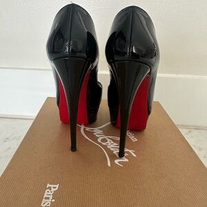 Christian Louboutin Lady Peep 150 Patent Leather Pumps
Women's Size: 35.5